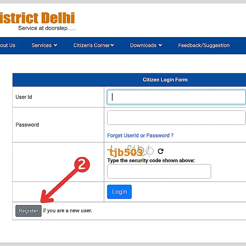 Select Apply Service Option