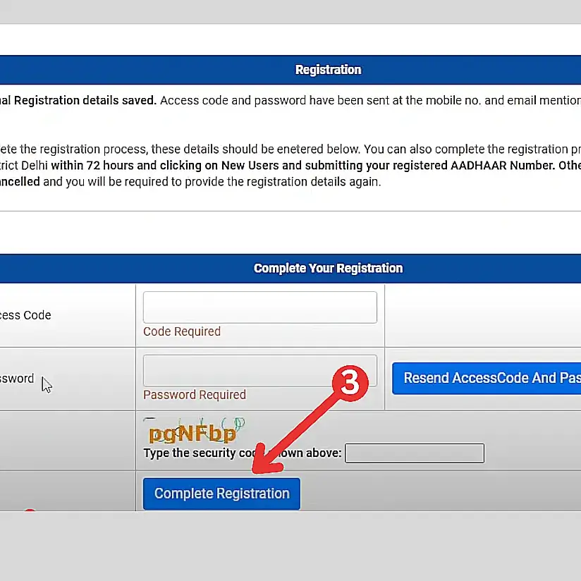 Citizen Login Form